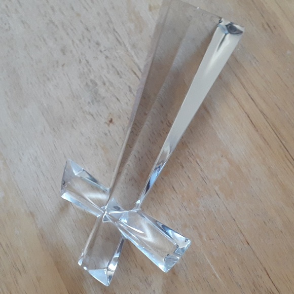 Fine Bohemian Clear Crystal Cross MM116 - Picture 5 of 13